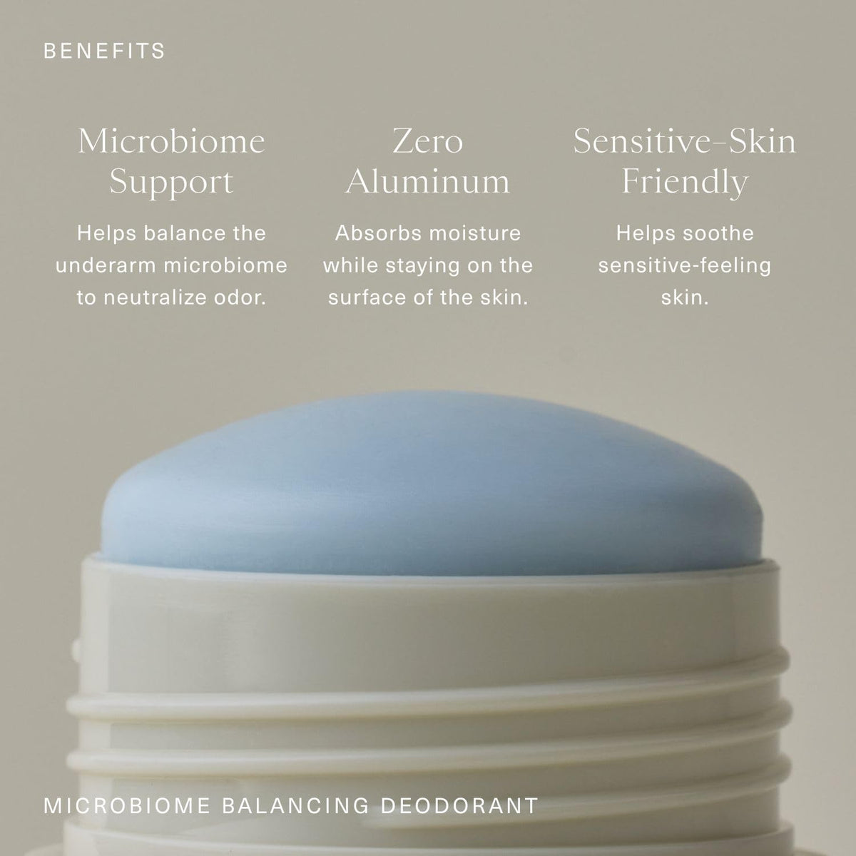 Oak Essentials Microbiome Balancing Deodorant, Aluminum-Free, Baking Soda-Free Deodorant for Women, All-Day Odor Protection, Gentle for Sensitive Skin with Blue Tansy, 1.7 Oz