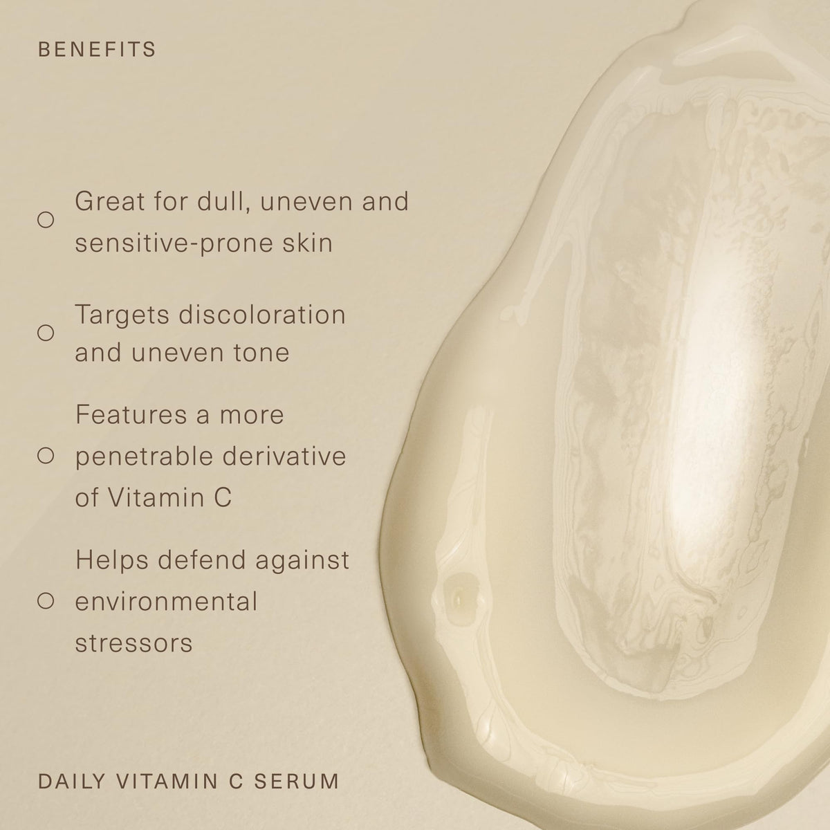 Oak Essentials Daily Vitamin C Serum | Face Serum for Even Skin Tone with Stable Vitamin C, Squalane & Plankton Extract, 1 Oz