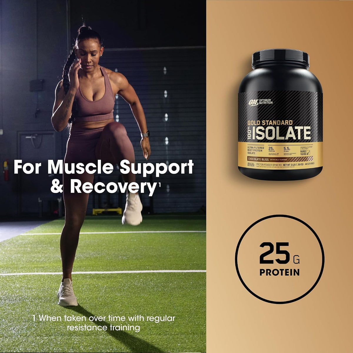Optimum Nutrition Gold Standard Isolate Protein Powder Chocolate Bliss 3 LB